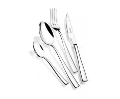 Monix Siena 75-teiliges Set aus Edelstahl mit Steakmesser