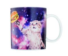 Unbekannt Gift Republic Cat-in-Space Kaffeebecher, 2
