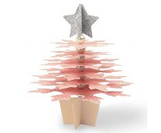 Sizzix Bigz Schablone 662869, Schneeflocke Weihnachtsbaum, eine Größe, Mehrfarbig