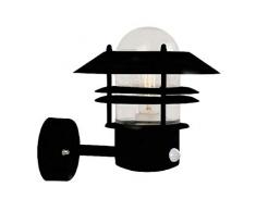 Nordlux Wandleuchte mit Bewegungsmelder Blokhus 60W E27 schwarz IP54 25031003