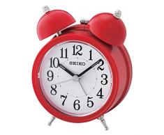 Seiko Unisex Wecker Analog Kunststoff rot QHK035R