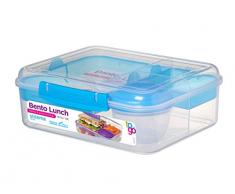 Sistema Bento Lunchbox to Go mit Fruit/Joghurt Topf, mehrfarbig, 1,65 Liter (sortiert)