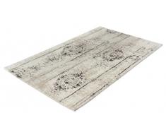 Kleine Wolke 4065146360 Badteppich Caracas, 60 x 100 cm, silbergrau