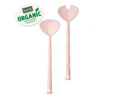 koziol 3649669 Salatbesteck, Thermoplastischer Kunststoff, organic pink