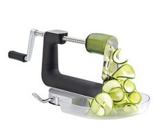 Zassenhaus KP0000071993 Easy Cut Spiralschneider, 18/8 Edelstahl