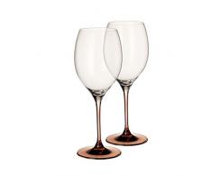 Villeroy & Boch Manufacture Glass Bordeauxkelch, 2er-Set, 650 ml, Kristallglas, Klar