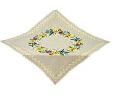 Bellanda Tischdecken, Polyester, Natur, 85 x 85 x 0.5 cm