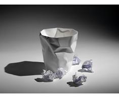 Essey 10490 Papierkorb Mülleimer Bin Bin, weiÃ, Polyethylen HD (HDPE), 33,1x33,1x33 cm