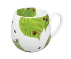 Könitz Kaffeebecher, Porzellan, mehrfarbig, 13 x 9 x 9 cm