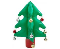 Thumbs Up Aufblasbarer Weihnachtsbaum, Plastik, Grün, 45 x 16.8 x 5.5 cm