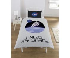 NASA Bettwäsche-Set, Polycotton, Einzelbett