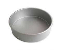 PME RND123 Runde Backform aus eloxiertem Aluminium, 305 x 76 mm, Silver, 30.5 cm