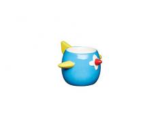 Kitchen Craft KCEGGPLANE Eierbecher, blau