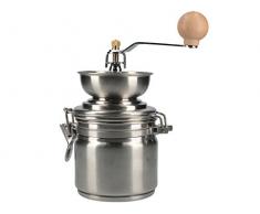 Creative Tops La Cafetière Kaffeemühle, Silber - 17,5 x 21,5 x 9,5 cm (6,9 x 8,4 x 3,7 )