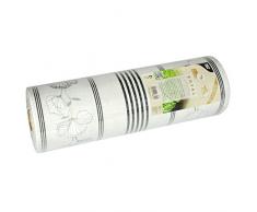 Papstar, Tischläufer, stoffähnlich, PV-Tissue Mix ROYAL Collection 24 m x 40 cm schwarz Tessa auf Rolle, #84991