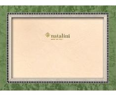 Natalini MIKY VERDINO 10X15 Bilderrahmen mit Unterstützung für Tisch, Tulipwood, Grün, 10 X 15 X 1,5