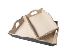 RAYHER 62413000 Holz Tablett, FSC Mix Credit, 28 x 38 cm