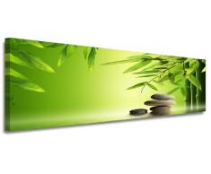 Visario Leinwandbild, grün grau braun schwarz