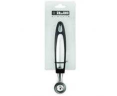 IBILI Kugelausstecher Armonia für Obst 19 cm, Edelstahl, Silber/schwarz, 19 x 5 x 2 cm