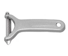 Westmark Gemüse-Schäler mit grob gezackter Klinge, 12,8 x 7,7 cm, Julienne Schneider Quick Spezial, Aluminium-Beschichtung/ Edelstahl, 60962270