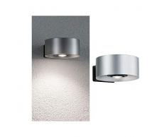 Paulmann 796.80 Outdoor House Cone IP44 Neutralweiß 1x8W Lichtaustritt Einseitig 30-90°Ausstrahlwinkel 79680 Hausnummernleuchte Aussenleuchte Haustürleuchte