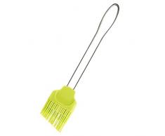 Birkmann 1010739210 Silikonpinsel III groß, Kunststoff, Lime/Grau, 5 x 3 x 2 cm