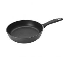IBILI Bratpfanne New Induplus mit Bakelit-Griff 24 cm, Aluguss, schwarz
