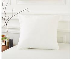 Sweet Night Nikolaos Matratzen Premium Kissenschoner Mesh Wasserdicht, Qualität Hotellerie Baumwolle Mischung Weiß 65 x 65 cm