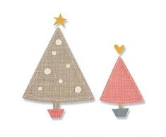 Sizzix Bigz Stanzen-Oh Tannenbaum von Samantha Barnett, Wood/Plastic/Steel, Multicolour 17.3 x 14 x 1.9 cm