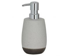 Sealskin Seifenspender Braid, aus natürlichem Porzellan, Farbe: Grau