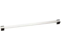 RÖSLE Küchenleiste mit Wandbefestigungs-Set 60 cm, Edelstahl 18/10 matt, Offene Küche, flexible Befestigung