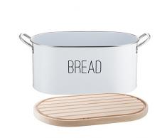 Typhoon Brotkasten, Metall, Grau, 15 x 19.5 x 34cm