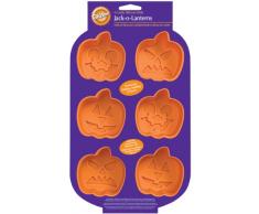 Wilton Silikonform Kürbis - Kürbisse - Mini Jack-O-Lantern - Pumpkin - Halloween