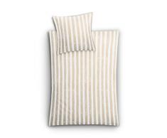 Kleine Wolke Bettwäsche, sandbeige, 155 x 220 cm