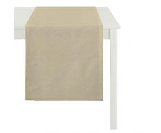 APELT Läufer, Polyester-Baumwolle, Braun, 48 x 150 x 0.5 cm