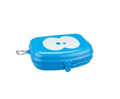 Fruitfriends Lunch-Box in blau, Kunststoff, 12x10x11 cm