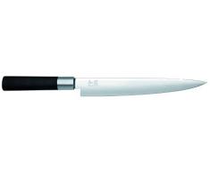 KAI Wasabi Black Schinkenmesser, Klinge 23,0 cm, 6723L