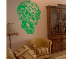 INDIGOS 4052166167802 Wandtattoo w918 Teufel der HÃ¶lle Wandaufkleber 120 x 82 cm, grÃ¼n