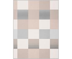 biederlack Überwurf, Baumwoll-Mischgewebe, 180 x 220 cm, silberfarben