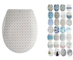 MSV WC Sitz Duroplast Absenkautomatik (Mosaik)