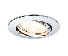 Paulmann 928.21 Premium EBL Set Coin dim klar rund schwenkbar LED 3x7W 2700K 230V 51mm Chrom 92821 Spot Einbaustrahler Einbauleuchte
