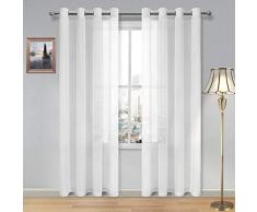 DWCN Vorhang, durchscheinend 52x72 weiß