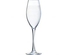 Eclat Illumination Sektglas, Glas, durchsichtig, 11x11x20 cm