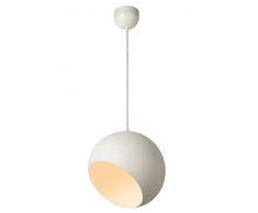 Lucide BOBO - Pendelleuchten - Ø 28 cm - LED - 1x15W 3000K - Weiß
