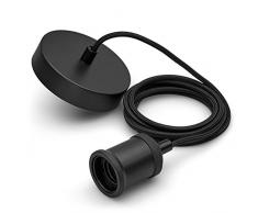 Philips myLiving Hängeleuchte Vintage Kordel, 1 x 60W, 230V, schwarz