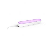 Philips Hue White and Color Ambiance Play Lightbar, dimmbar, bis zu 16 Millionen Farben, steuerbar via App, kompatibel mit Amazon Alexa, weiß/schwarz