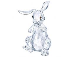 Swarovski Rabbit Kristallfigur, Kristall, weiß, 6.3