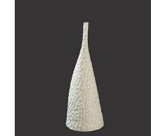 ASA 1333011 Vase Stein, 13 x 13 x 34 cm, weiß creme