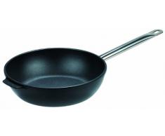 GSW 163248 GastroTraditionell TITANIUM Sauteuse mit Edelstahlgriff - 24cm