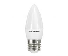 Sylvania 0026933 Toledo Kerze LED Lampe, Glas, Home Licht, E27, 6 Watt